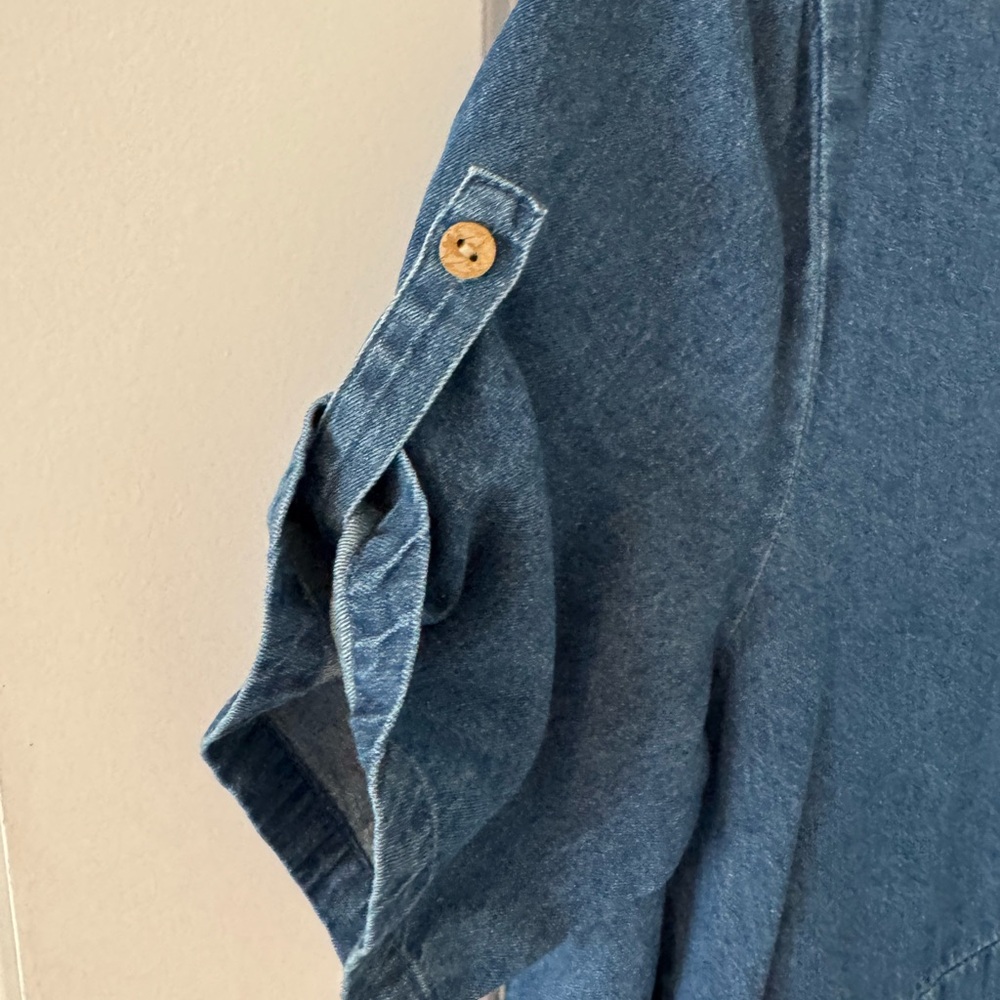 Amazon Blue Denim Tunic Dress - Picture 8 of 16